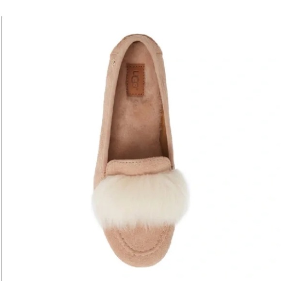 New- UGG Kaley Wisp Genuine Shearling Flats - Picture 3 of 16